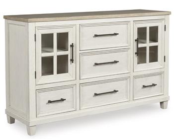 Shaybrock Dresser and Mirror - Luxury Home Furniture (MI)