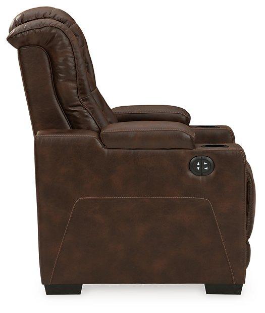 Owner's Box Power Recliner - Luxury Home Furniture (MI)