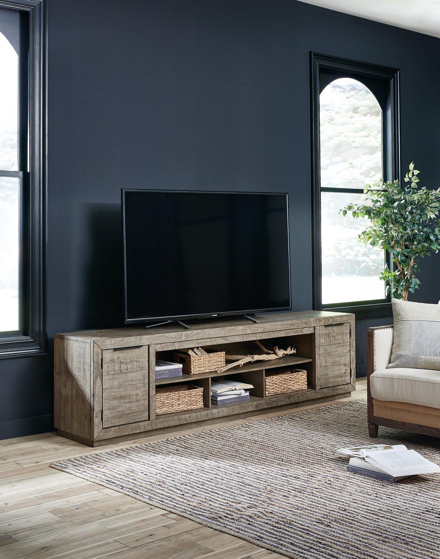 Krystanza TV Stand with Electric Fireplace - Luxury Home Furniture (MI)