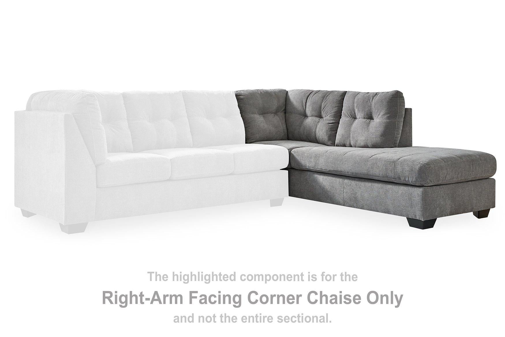 Marleton 2-Piece Sleeper Sectional with Chaise - Luxury Home Furniture (MI)