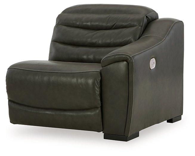 Center Line 3-Piece Power Reclining Loveseat with Console - Luxury Home Furniture (MI)