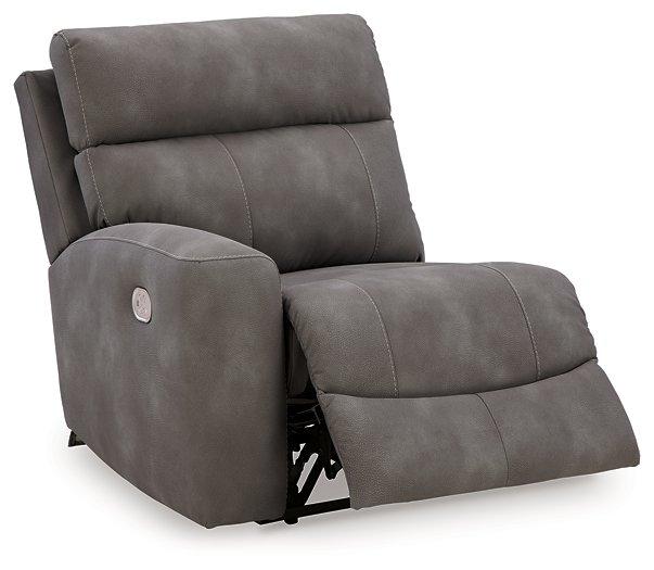 Next-Gen DuraPella Power Reclining Sectional Loveseat with Console - Luxury Home Furniture (MI)