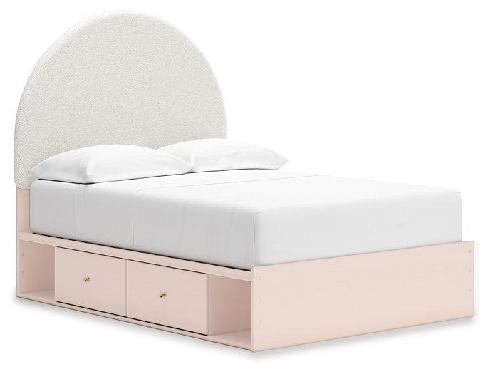 Wistenpine Upholstered Bed with Storage - Luxury Home Furniture (MI)