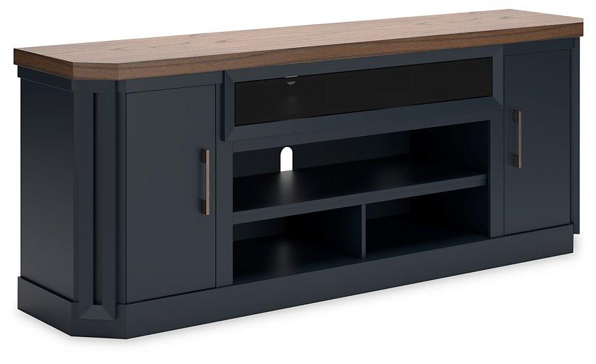 Landocken 83" TV Stand with Electric Fireplace - Luxury Home Furniture (MI)