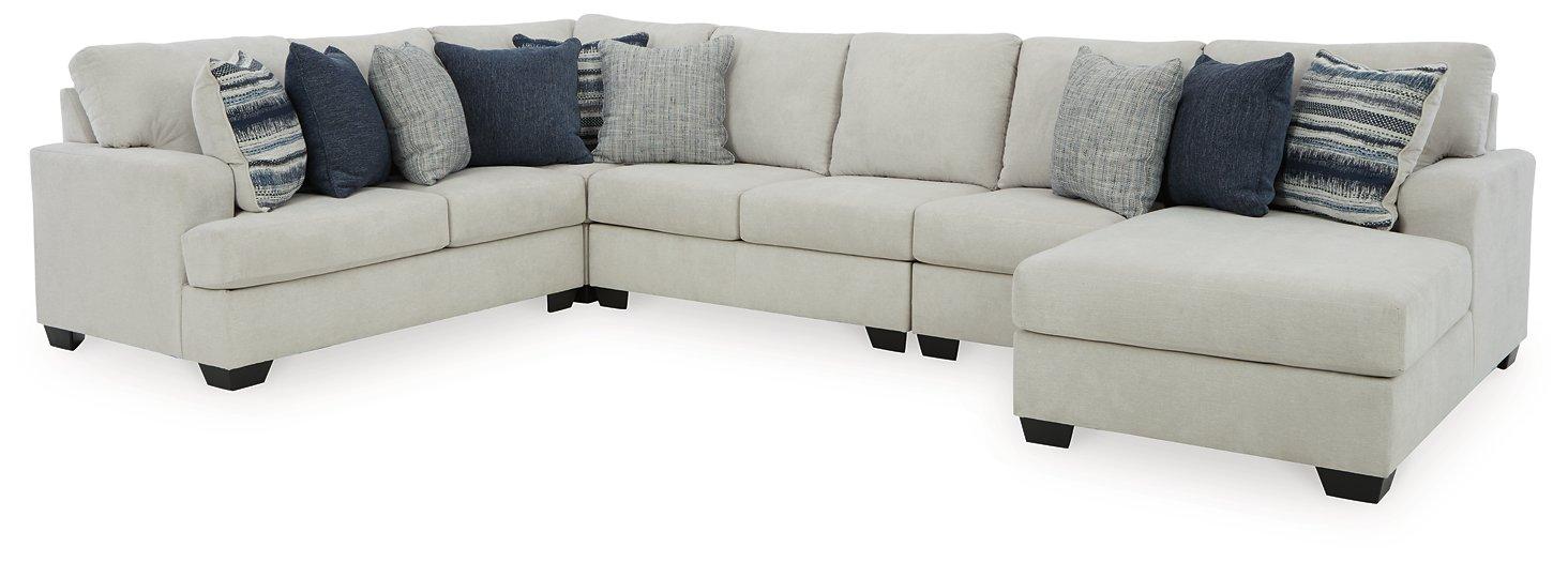 Lowder Sectional with Chaise - Luxury Home Furniture (MI)