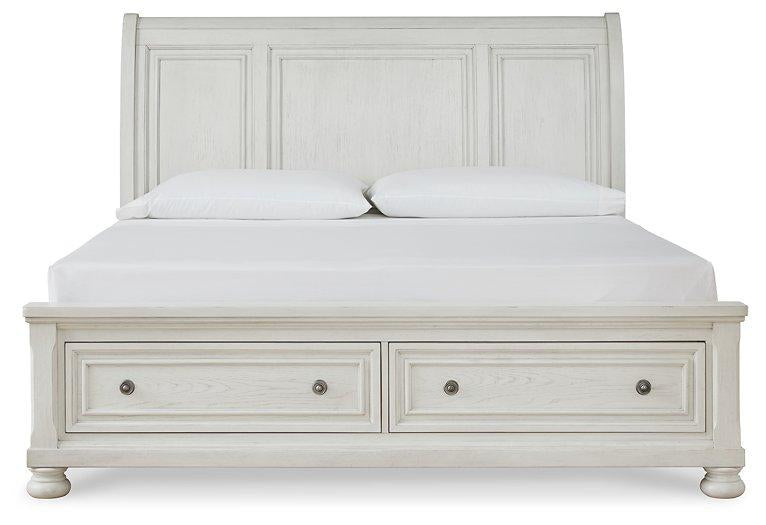 Robbinsdale Bed with Storage - Luxury Home Furniture (MI)