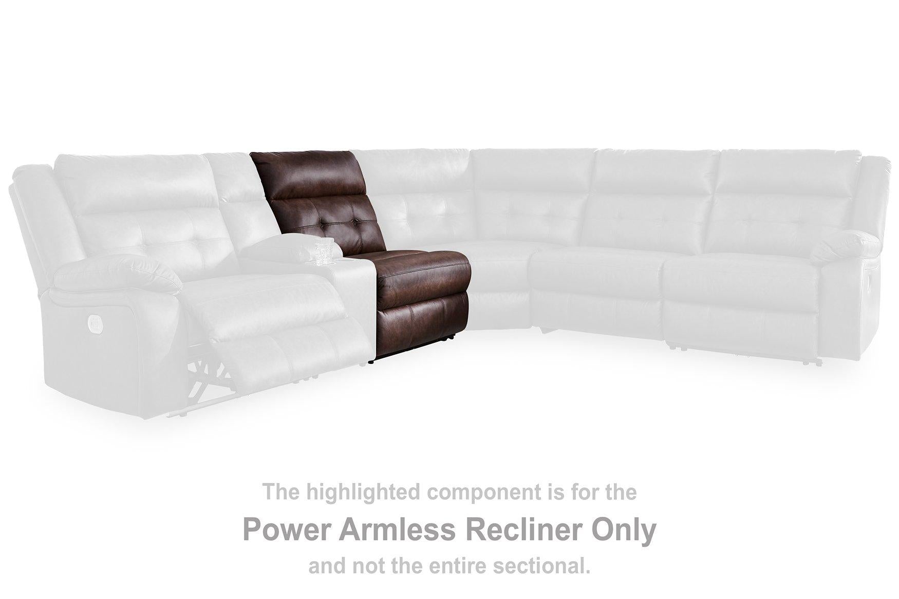 Punch Up Power Reclining Sectional Sofa - Luxury Home Furniture (MI)