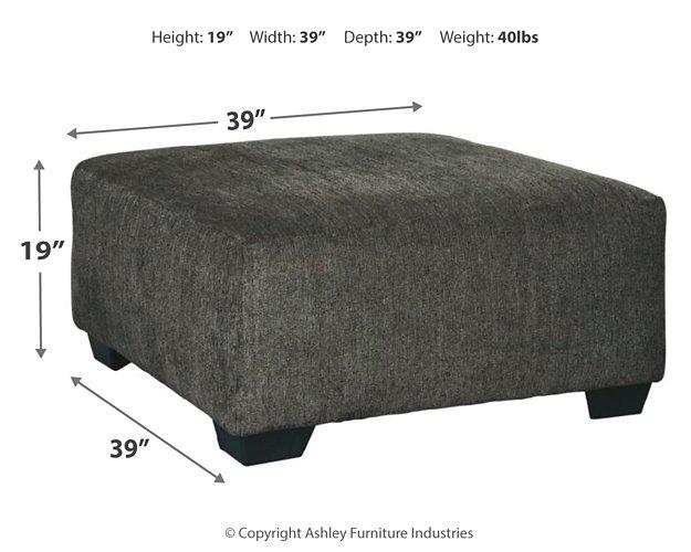 Ballinasloe Oversized Ottoman - Luxury Home Furniture (MI)