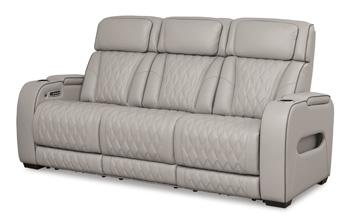 Boyington Power Reclining Sofa - Luxury Home Furniture (MI)
