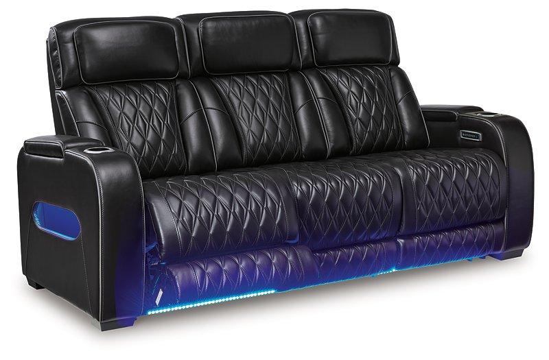 Boyington Power Reclining Sofa - Luxury Home Furniture (MI)