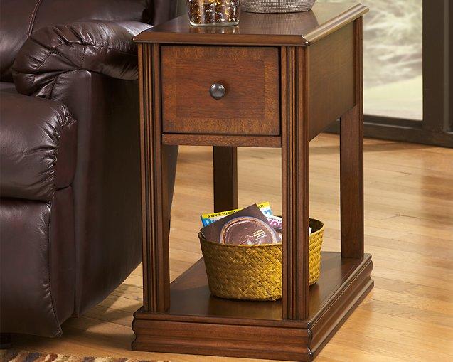Breegin Chairside End Table - Luxury Home Furniture (MI)
