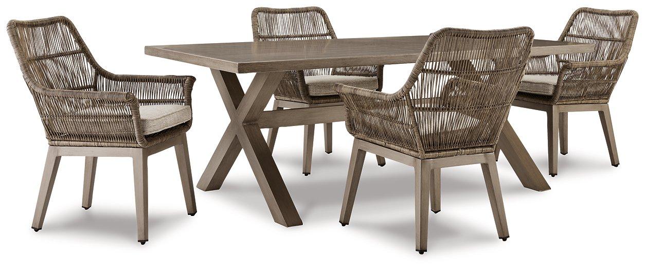 Beach Front Outdoor Dining Set - Luxury Home Furniture (MI)