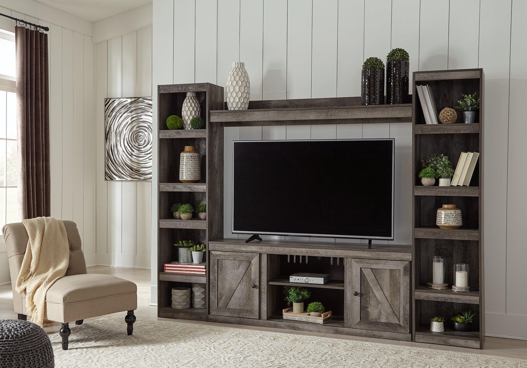 Wynnlow 4-Piece Entertainment Center - Luxury Home Furniture (MI)