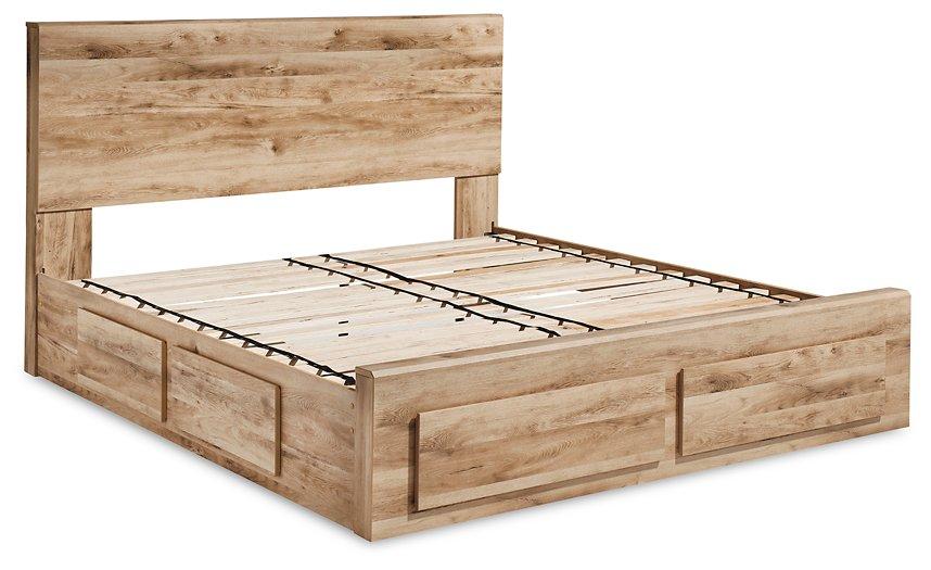 Hyanna Panel Storage Bed with 2 Under Bed Storage Drawer - Luxury Home Furniture (MI)