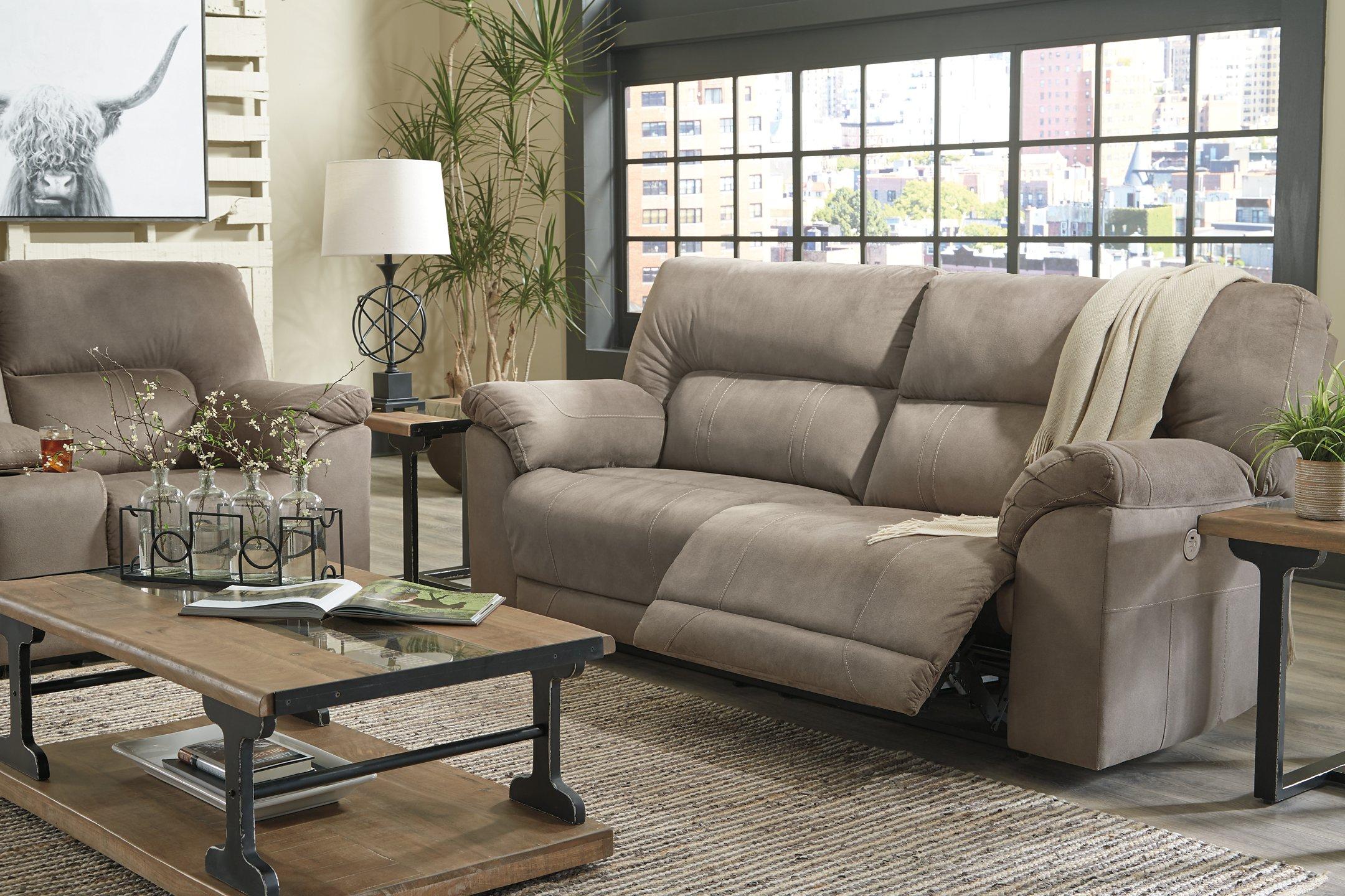 Cavalcade Power Reclining Sofa - Luxury Home Furniture (MI)