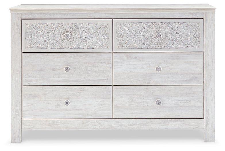 Paxberry Dresser and Mirror - Luxury Home Furniture (MI)