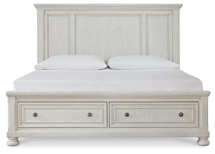 Robbinsdale Panel Storage Bed - Luxury Home Furniture (MI)
