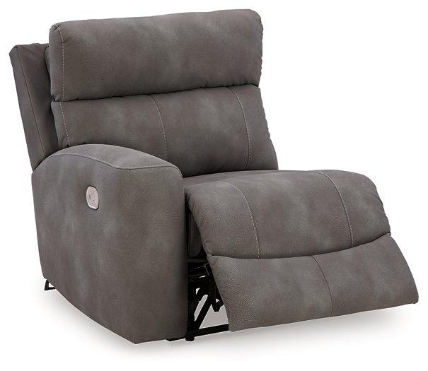 Next-Gen DuraPella Power Reclining Sectional Loveseat with Console - Luxury Home Furniture (MI)
