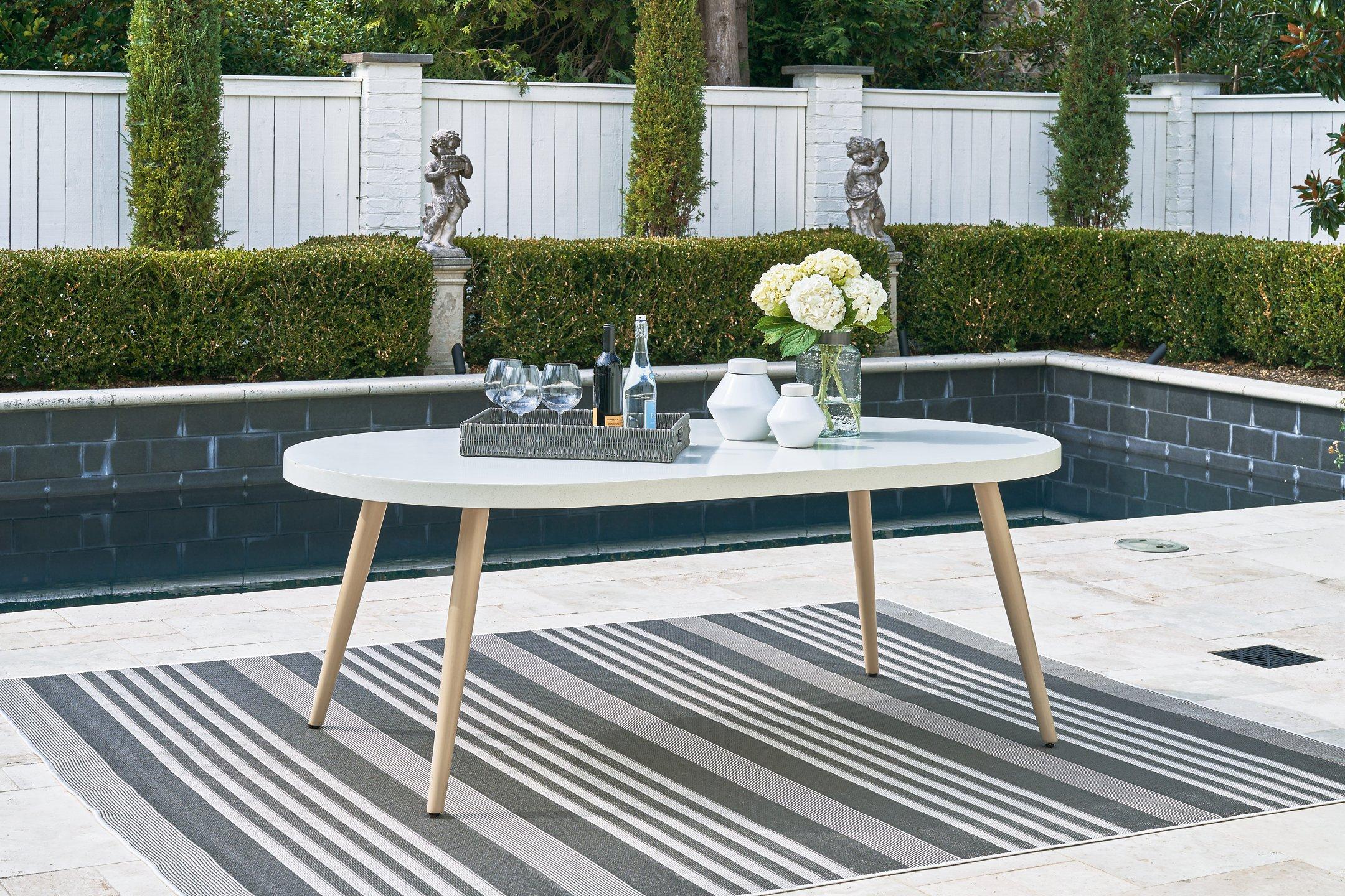 Seton Creek Outdoor Dining Package - Luxury Home Furniture (MI)