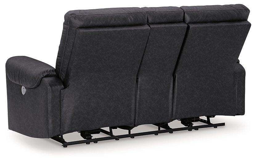 Axtellton Power Reclining Loveseat with Console - Luxury Home Furniture (MI)