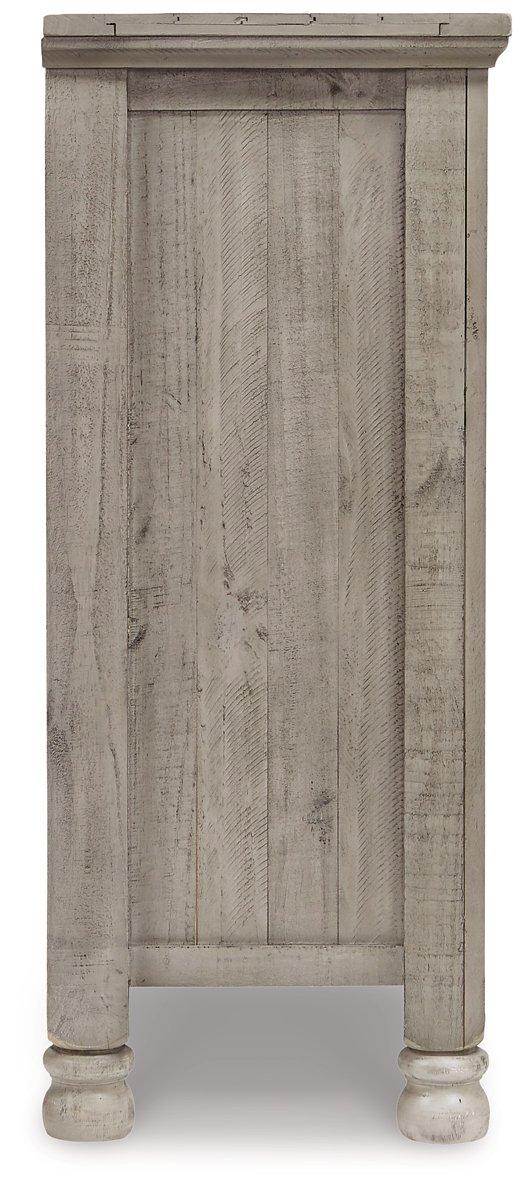 Harrastone Dresser and Mirror - Luxury Home Furniture (MI)