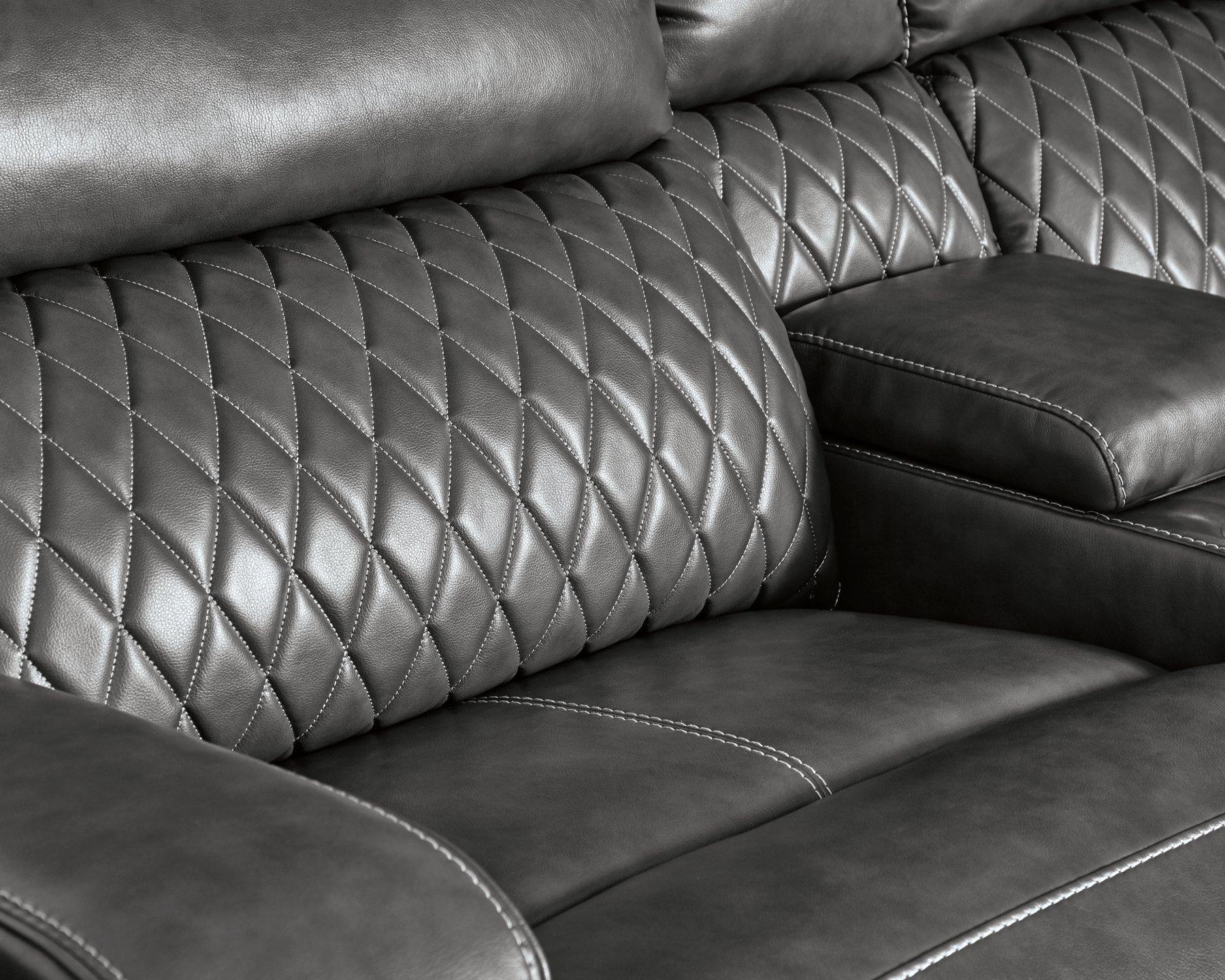 Samperstone Power Reclining Sectional - Luxury Home Furniture (MI)