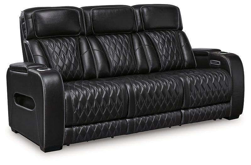 Boyington Power Reclining Sofa - Luxury Home Furniture (MI)