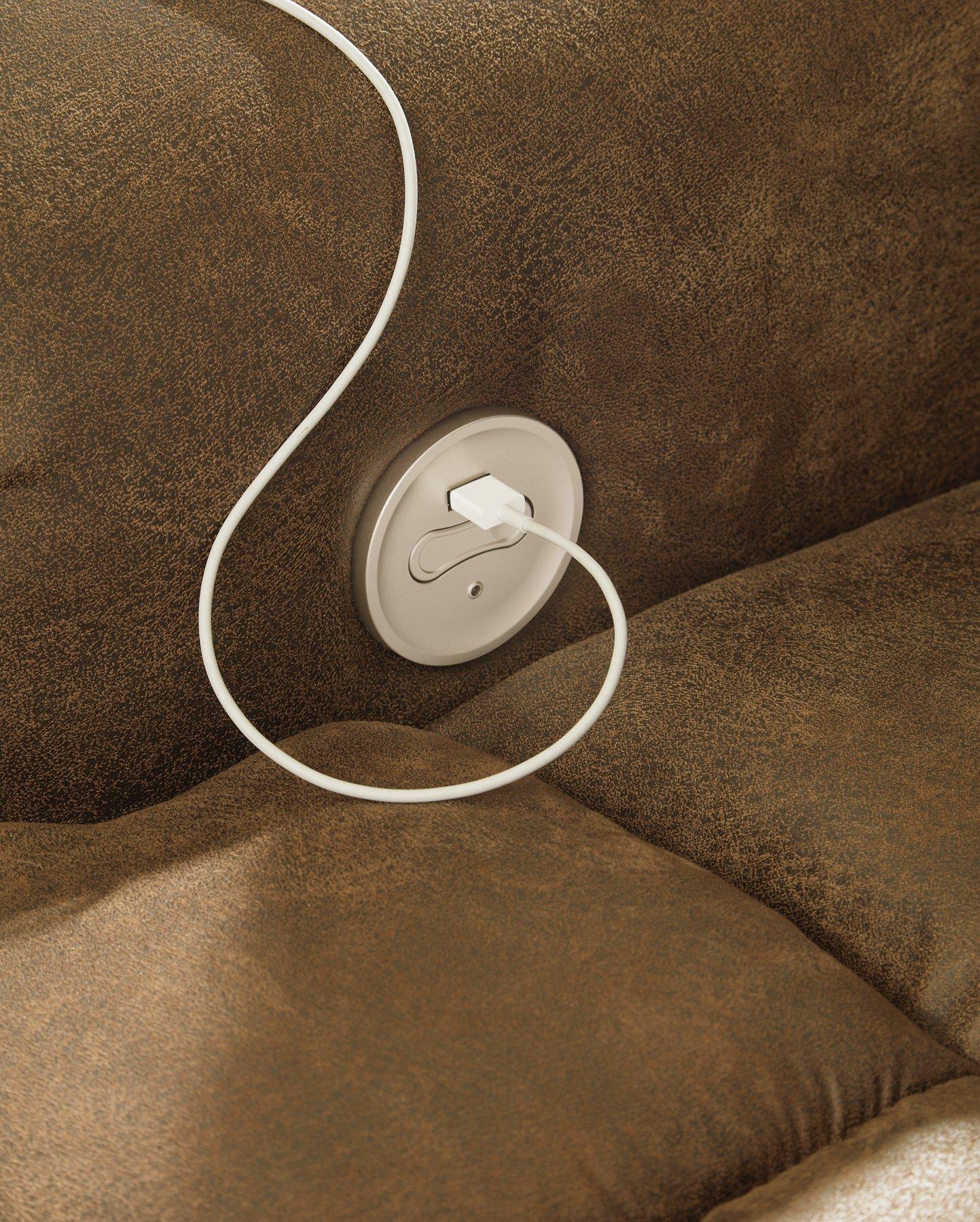 Boothbay Power Reclining Loveseat - Luxury Home Furniture (MI)