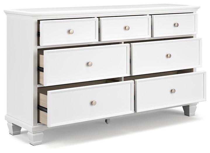 Fortman Dresser and Mirror - Luxury Home Furniture (MI)