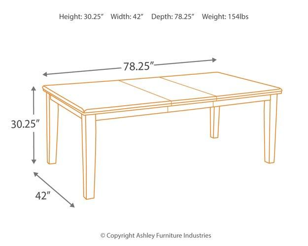 Haddigan Dining Set - Luxury Home Furniture (MI)