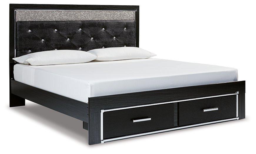 Kaydell Upholstered Panel Storage Bed - Luxury Home Furniture (MI)