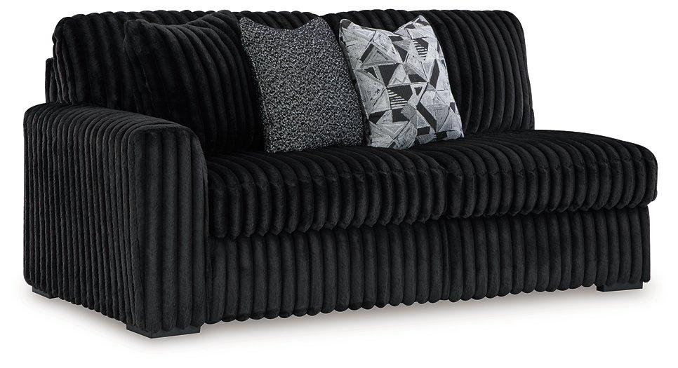 Midnight-Madness Sectional with Chaise - Luxury Home Furniture (MI)