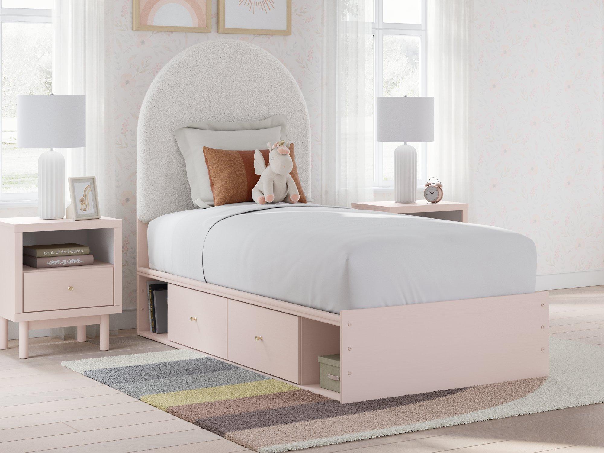 Wistenpine Upholstered Bed with Storage - Luxury Home Furniture (MI)