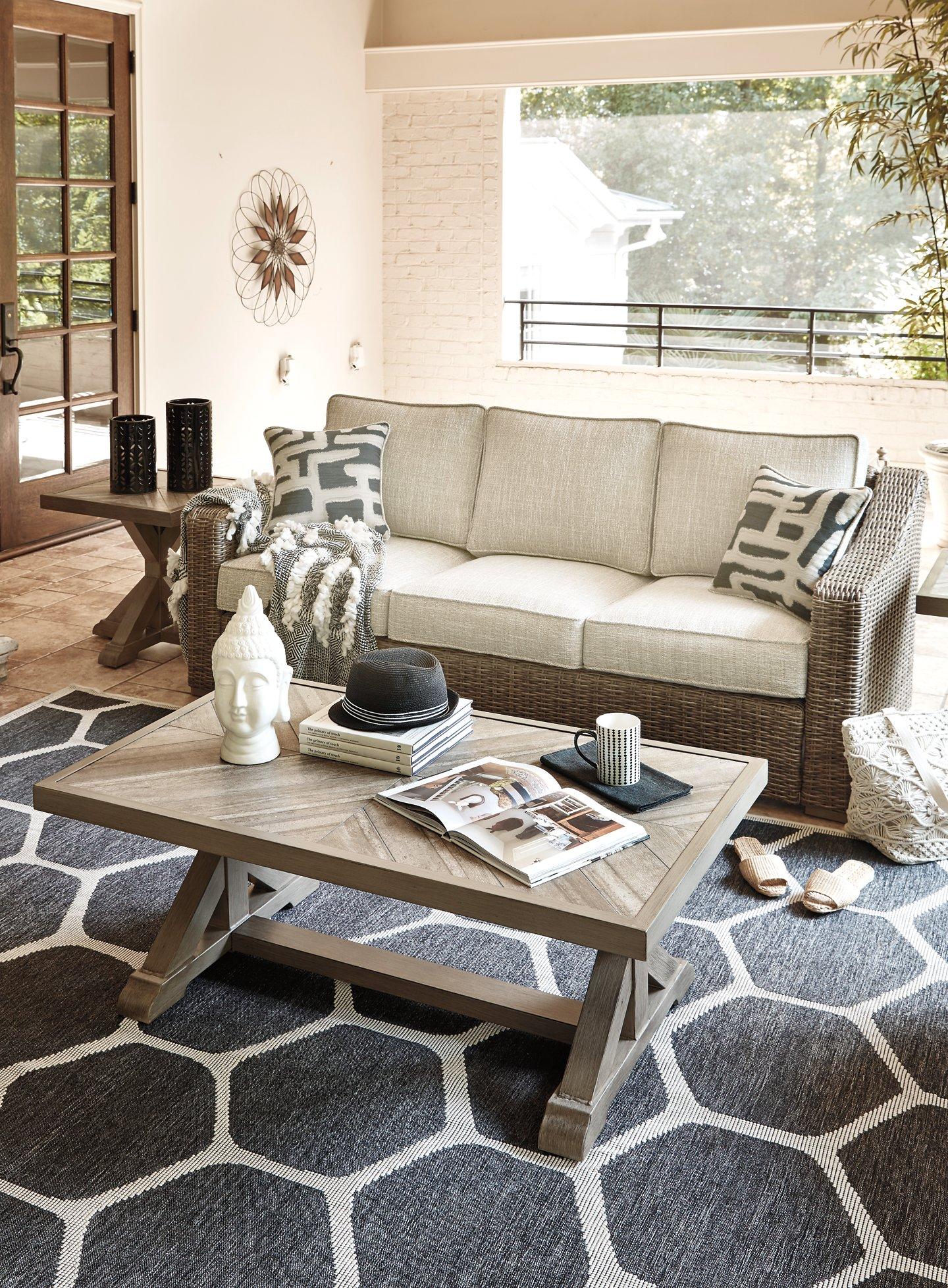 Beachcroft Outdoor Sofa with Cushion - Luxury Home Furniture (MI)