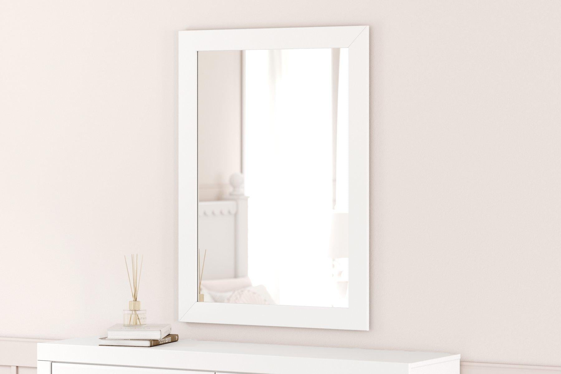 Mollviney Dresser and Mirror - Luxury Home Furniture (MI)
