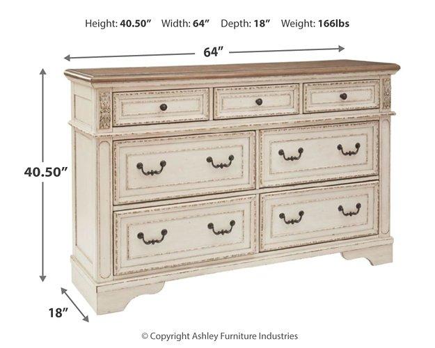Realyn Dresser and Mirror - Luxury Home Furniture (MI)