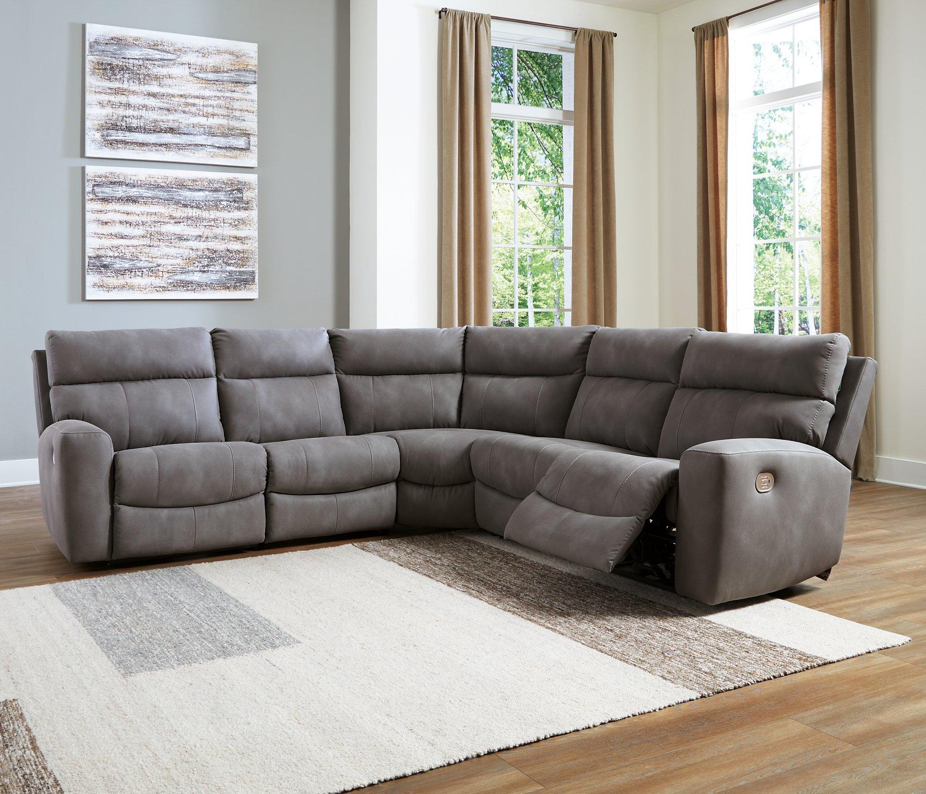 Next-Gen DuraPella Power Reclining Sectional - Luxury Home Furniture (MI)
