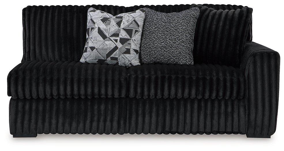 Midnight-Madness Sectional with Chaise - Luxury Home Furniture (MI)