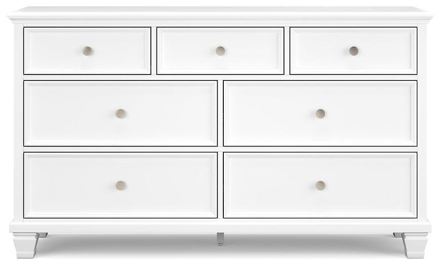 Fortman Dresser and Mirror - Luxury Home Furniture (MI)