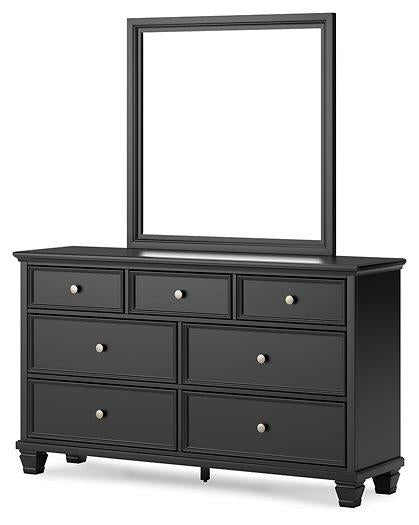 Lanolee Dresser and Mirror - Luxury Home Furniture (MI)