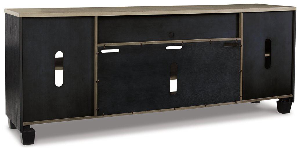 Foyland 83" TV Stand with Electric Fireplace - Luxury Home Furniture (MI)