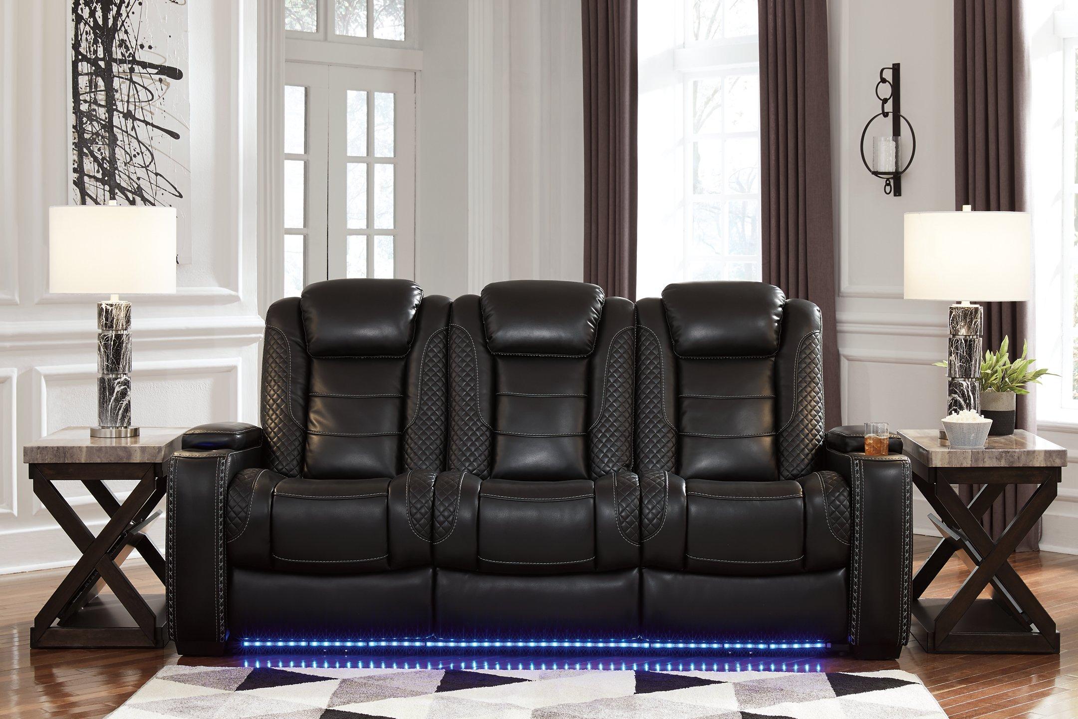 Party Time Power Reclining Sofa - Luxury Home Furniture (MI)