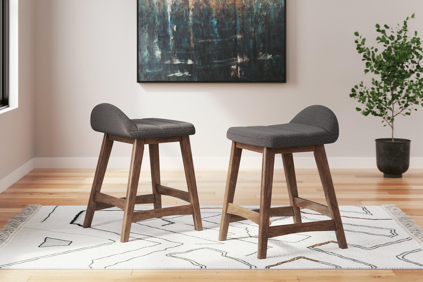 Lyncott Counter Height Bar Stool - Luxury Home Furniture (MI)