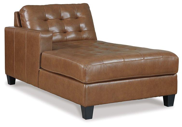 Baskove Sectional with Chaise - Luxury Home Furniture (MI)