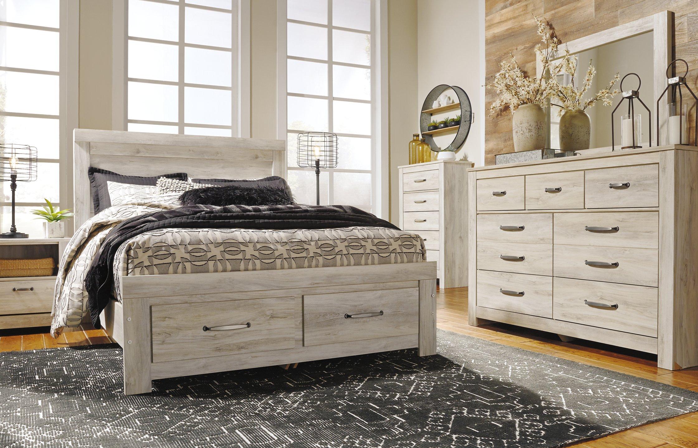 Bellaby Bed with 2 Storage Drawers - Luxury Home Furniture (MI)