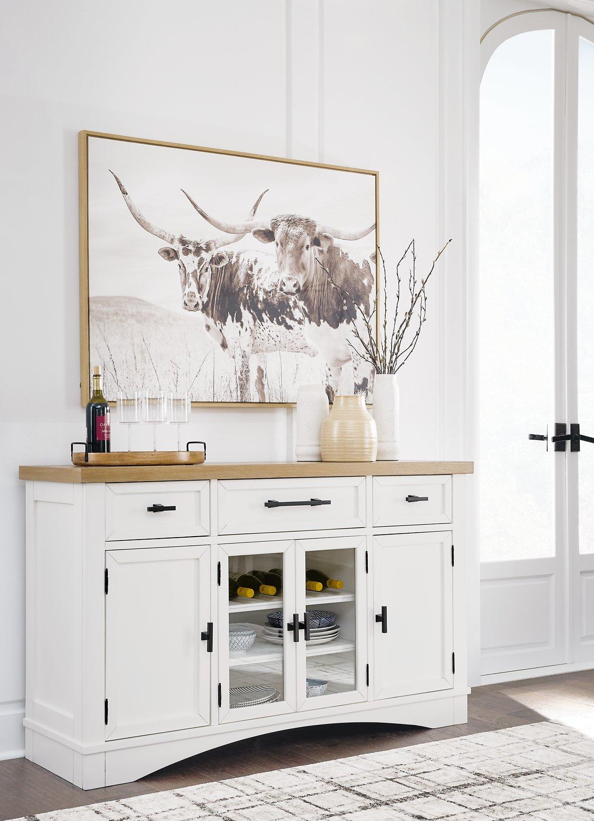 Ashbryn Dining Server and Hutch - Luxury Home Furniture (MI)