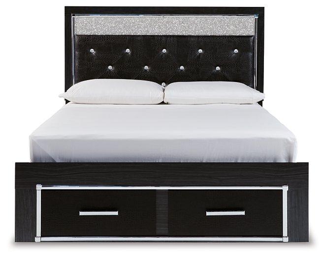 Kaydell Upholstered Panel Storage Bed - Luxury Home Furniture (MI)