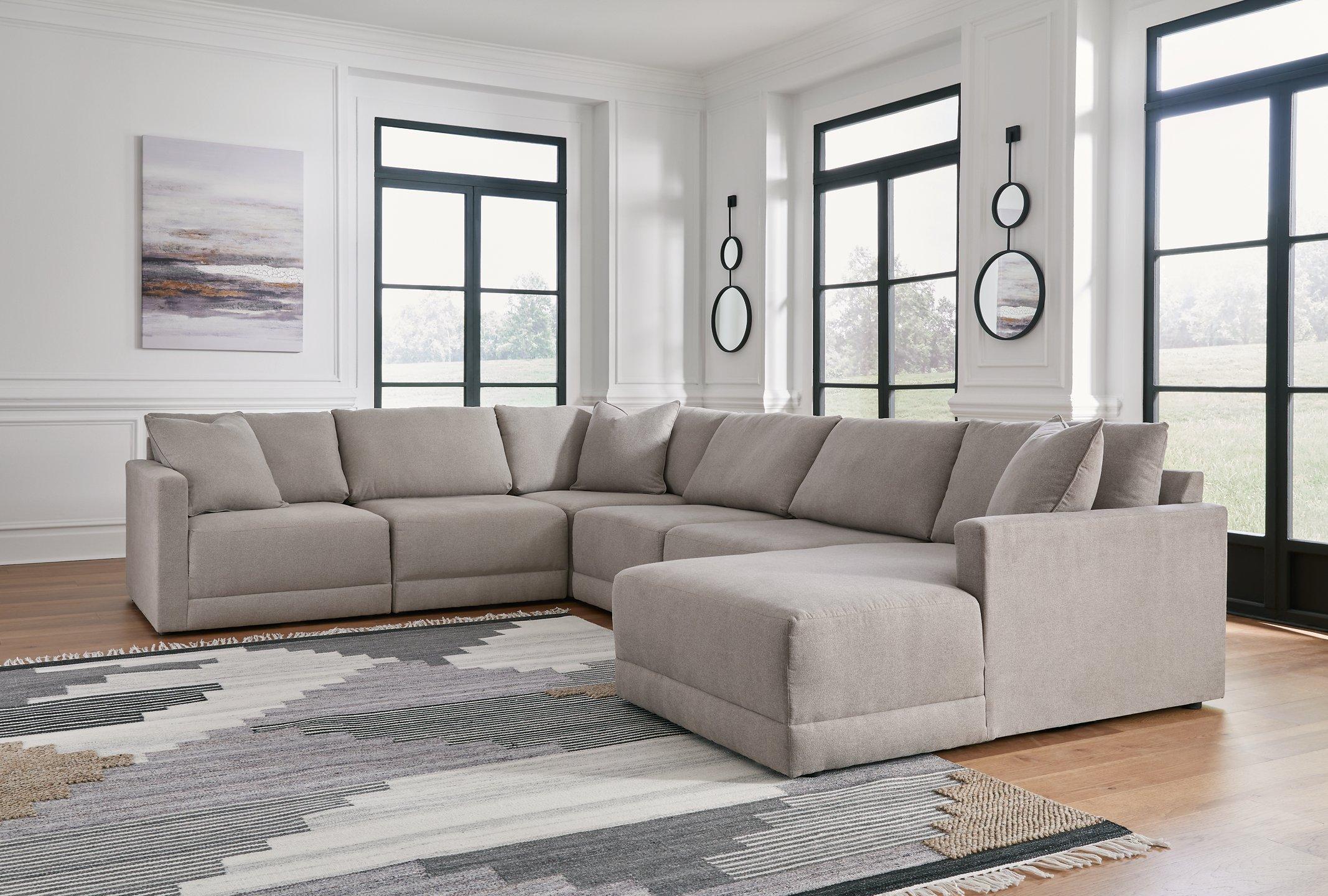 Katany Sectional with Chaise - Luxury Home Furniture (MI)