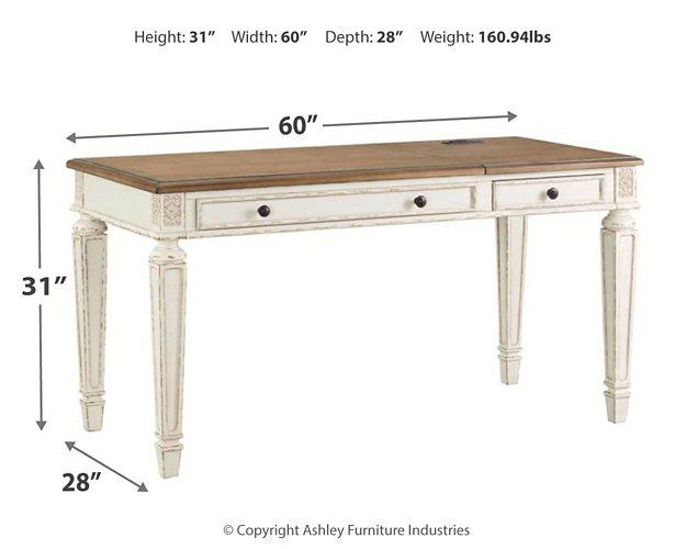 Realyn Home Office Lift Top Desk - Luxury Home Furniture (MI)