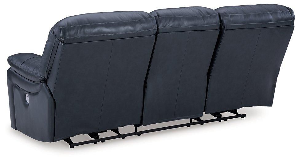 Leesworth Power Reclining Sofa - Luxury Home Furniture (MI)
